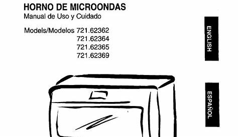 Kenmore Microwave Oven 721.62362 User Guide | ManualsOnline.com