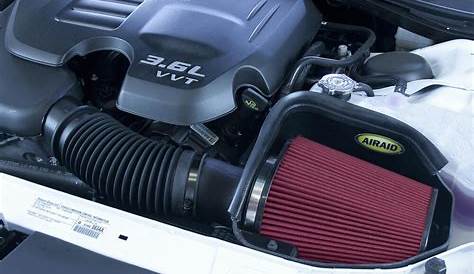 2015 Dodge Charger Airaid MXP Cold Air Intake System with SynthaFlow