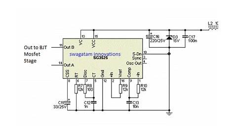 sg3525 inverter circuit diagram