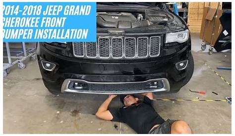 2014-2018 Jeep Grand Cherokee bumper replacement, Part 3 | ReveMoto