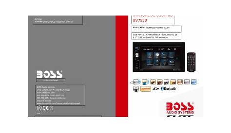 boss audio systems bv9364bi owner manual