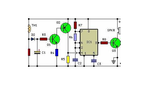 frost alarm circuit diagram