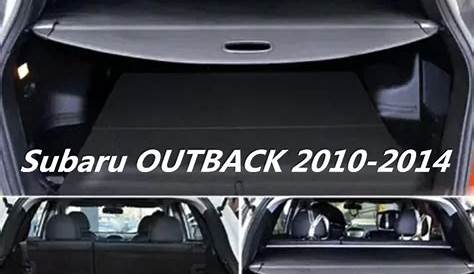 JIOYNG Car Rear Trunk Security Shield Cargo Cover For Subaru OUTBACK