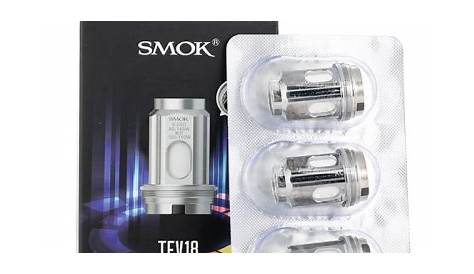 SMOK TFV18 Coils | Replacement Dual Mesh Coil Cores 3-Pack