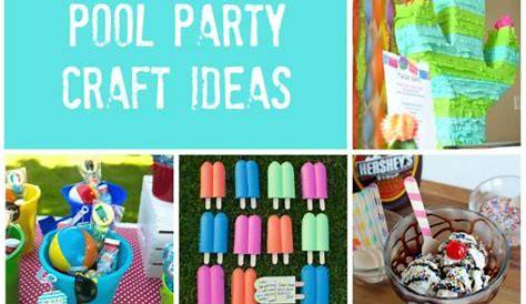 Kids' Crafts | Pool party crafts, Craft party, Pool party