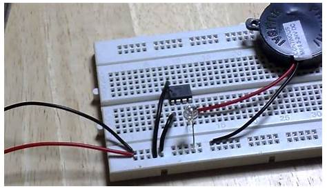 Simple Touch Alarm Circuit using IC 555 - YouTube