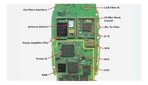 circuit diagram of mobile phone