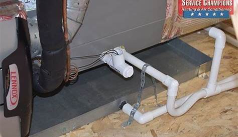 how to install condensate pump on furnace