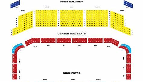keller auditorium seating chart pdf