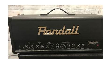 randall rg1003h guitar amplifier head owner's manual