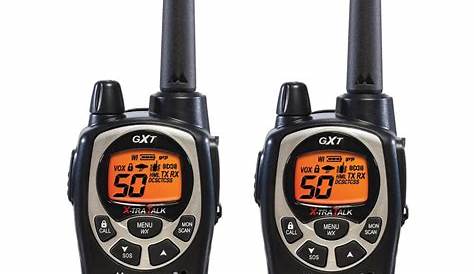 midland gxt walkie talkie manual