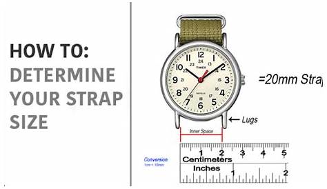 How To Measure Watch Band Length : How To Measure For Watch Bands : If