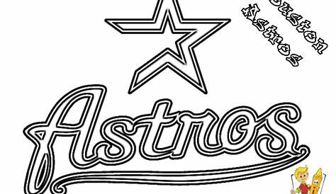 Printable Houston Astros Coloring Pages - Printable Word Searches