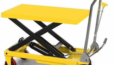 TF30 - A 300kg capacity scissor lift table. This lift table has an
