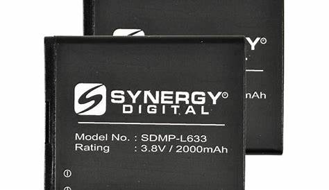 ZTE Z932L Cell Phone Battery Combo-Pack includes: 2 x SDMP-L633