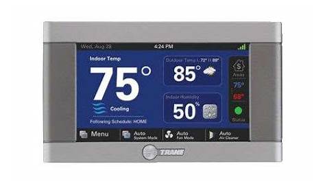 manual for trane programmable thermostat