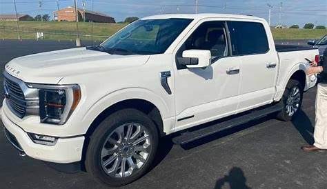 ford f150 limited white