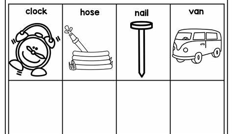 rhyming worksheets cut and paste