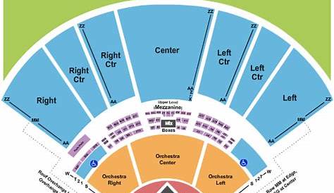 Freedom Hill Amphitheatre Sterling Heights Mi Seating Chart