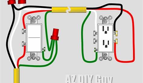 Switch To Receptacle Wiring Diagram