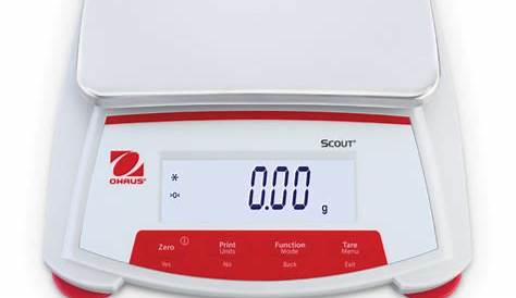 OHAUS Scout SKX2202 - 2200g x 0.01g precision scale