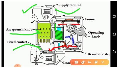 mcb circuit diagram image