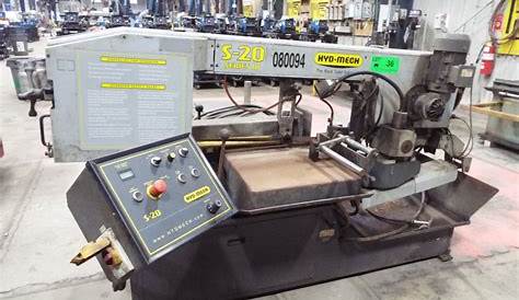 HYD-MECH S20 SERIES III AUTOMATIC HORIZONTAL BAND SAW WITH 15"X25