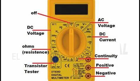 analog multimeter circuit diagram pdf