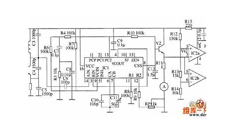 simple metal detector circuit diagram
