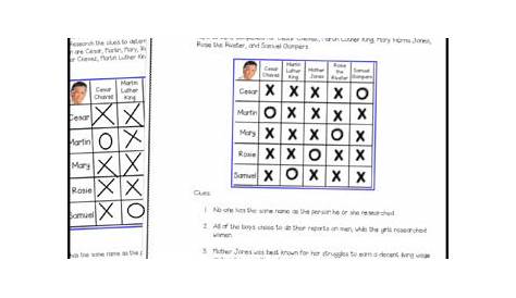 Logic Puzzles for 4th Grade by Catch My Products | TpT