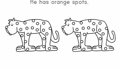 Put Me in the Zoo Coloring Pages Orange Spots - Free Printable Coloring Pages