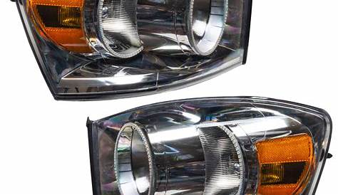 2007-2008 Dodge Ram Pre-Assembled Halo Headlights | ORACLE Lighting