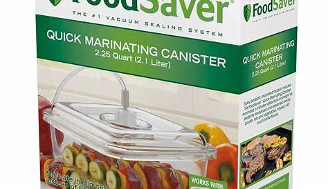 Amazon.com: FoodSaver Quick 2.25 quart Marinator, BPA-free: Food Savers