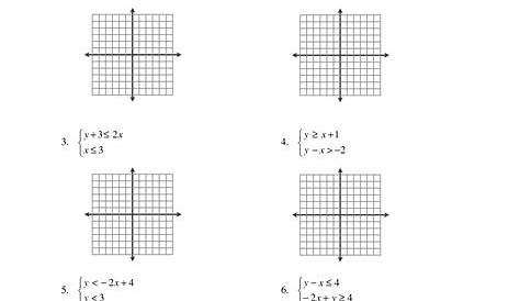 graphing inequalities worksheet with answers