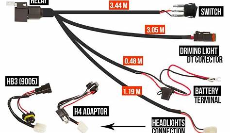Wiring Diagram For Light Bar To High Beam