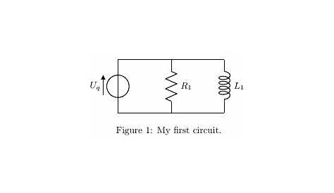 Circuit diagrams in LaTeX - Using Circuitikz - LaTeX-Tutorial.com