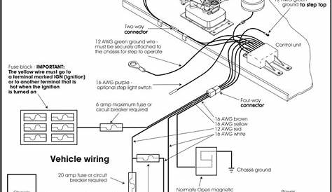 kwikee step wiring diagram