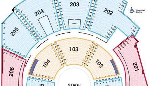 zappos theater seating chart
