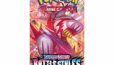 Pokemon TCG Trading Card Game Sword & Shield - Battle Styles Single