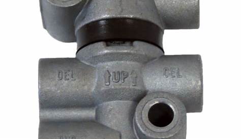 air suspension dump valve schematic