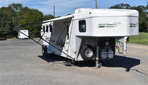 Used 2003 Kiefer Built 3 Horse Trailer with Living Quarters :: Dixie