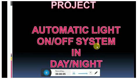 Automatic light on/off circuit diagram using LDR - YouTube