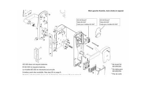 Schlage AD-300, AD-400 Installation Instructions Manual | Manualzz