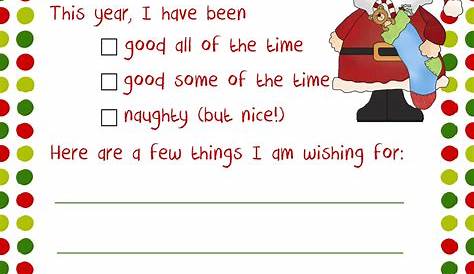 Sample Santa Letter To Child - Letter Daily References