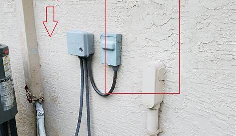 wiring outdoor receptacles