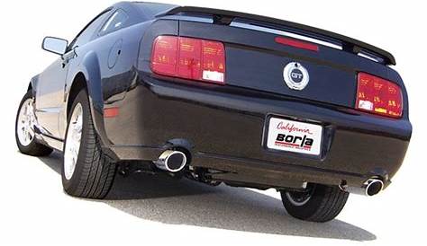 Borla® - Ford Mustang 2007 Touring™ Stainless Steel Exhaust System