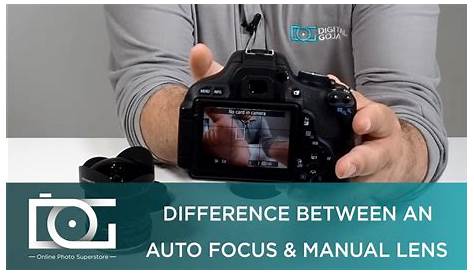 manual focus vs autofocus