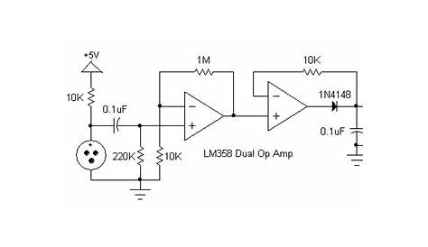 high sensitive microphone circuit diagram