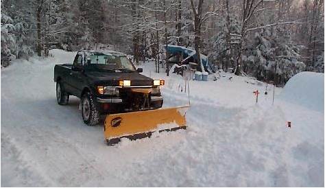 toyota tacoma snow plow