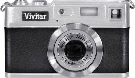Vivitar ViviCam 8027 Digital Camera (Black) 8027BLACK B&H Photo